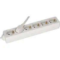 Eltric 6-fach Steckdosenleiste 5m weiss