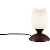 TRIO Tischleuchte Rost Touchfunktion Ø12cm H18cm - R59441024