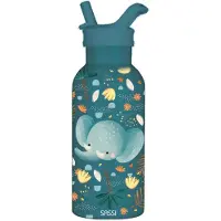 SASSI JUNIOR Isolierflasche - - Chewy der Elefant - 350 ml - Mehrfarbig - Isolierstahl