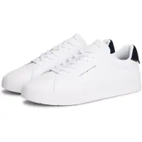 Tommy Hilfiger Sneakers Th Court Lth Detail Ess FM0FM05367 Weiß 40