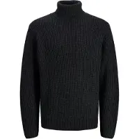 Jack & Jones Rollkragenpullover in Schwarz - XXL