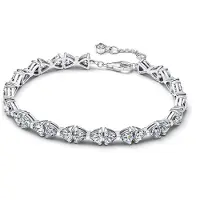 Pandora Timeless 925 Sterling Silver Bow Chain Bracelet 594262C01