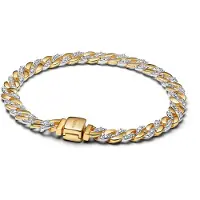 Pandora 564229C01 Damenarmband Zweifarbig Pavé