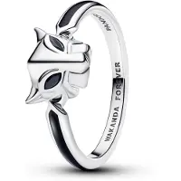 Pandora 194223C01 Damen-Ring Marvel Schwarzer Panther Silber