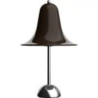 Verpan Pantop Tischleuchte Ø 23 cm braun - , Pantop, Braun / Rost, für Wohnzimmer, Metall, Design