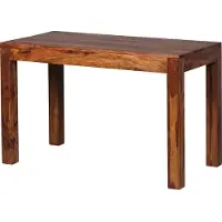 FineBuy Esstisch rechteckig 120 cm Sheesham Massivholz - Design Esszimmertisch für 4-6 Personen - Landhaus Küchentisch - Holztisch Massiv