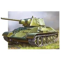 Tamiya 1:72 WWII Rus. KPz T34/76 Snap-Fit