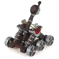 Papo Rot Katapult - H: 12 cm - - One Size - Spielzeugfiguren