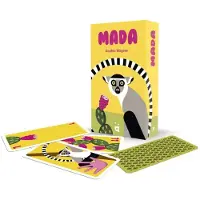 Helvetiq Mada Kartenspiel mit Lemur-Charakteren und Spezialkarten zum Kaktusfeigen sammeln