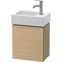Duravit Waschtischunterbau L-CUBE 400x364x241mm Ans re mediterrane eiche