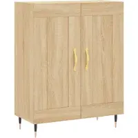 vidaXL Highboard Sonoma-Eiche 69,5x34x180 cm Holzwerkstoff