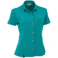 MAUL Sport Vilsalpsee II - 1/2 Bluse uni Elastisch türkis green (67) 44