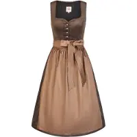 Spieth & Wensky Spieth & Wenksy Dirndl Damen braun gemustert, 36 817496-0001-00360
