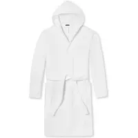 Schiesser Bademantel Damen 128545 Essentials White-L
