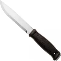 Morakniv Garberg Grand (S) 14641 Stainless Steel, Brown Polymer, Bushcraft Messer, Lederscheide