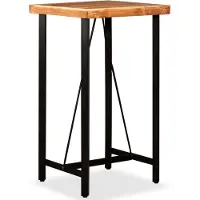 vidaXL Bartisch Akazie Massivholz 60 x 60 x 107 cm