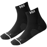 Helly Hansen Socken Trail Sock Unisex Black (2er-Pack)-Schuhgröße 45 - 47