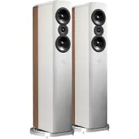 Q-Acoustics Concept 500, weiss-hochglanz-echtholzfunier