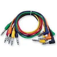 DAP FL15 – 6-farbige Patchkabel, gerade, 90°, 60 cm