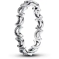 Pandora 194258C00 Damenring Halbmond Silber