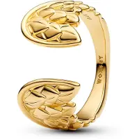 Pandora Marvel Gold Plated Thor Wings Open Ring 164222C00