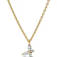 Pandora 364267C01-45 Damen-Kette Schmetterling Goldfarben