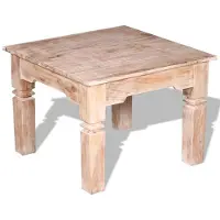 vidaXL Couchtisch Akazienholz 60x60x45 cm