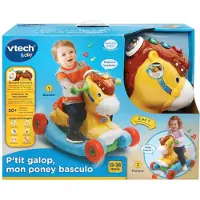 Vtech P'tit Galop, mon poney basculo, 4 Rad/Räder, Mehrfarbig, Batterien erforderlich