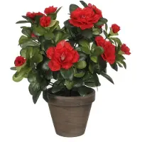 Mica Decorations Azalea Artificial Plant Rot