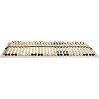 vidaXL Bett-Lattenrost Braun 70 x 190 cm Massivholz Buche