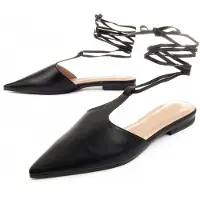Montevita Ballerine Peca in Schwarz