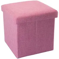 Intirilife Sitzwürfel KIRSCHBLÜTEN PINK