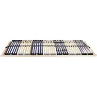 vidaXL Bett-Lattenrost Braun 90 x 190 cm Massivholz Buche