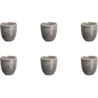 Bjorn Becher STELLAR 15cl - 6 Stück - Betongrau