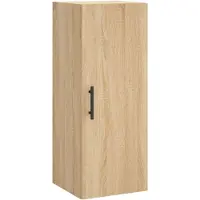 vidaXL Highboard Sonoma-Eiche 34,5x34x180 cm Holzwerkstoff