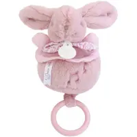 Doudou et Compagnie DouDou Bunny Spieluhr, Pink, Babyspielzeug