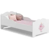 KOBI Anna Kinderbett 160x80 - Prinzessin in einer Krone