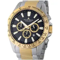 Jacques Lemans Chronographen Liverpool Steel Silver - Gold