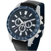 Jacques Lemans Chronographen Liverpool Black - Blue