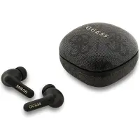 GUESS 4g Classic Metal Logo Kabellose Kopfhörer Schwarz Schwarz One Size