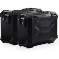 SW-Motech TRAX ADV Alukoffer-System 37/45L, R1200GS 04-12/Adv 06-13 Sch. Aluminium