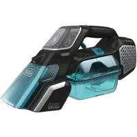 Black & Decker spillbuster, Trocken&Nass, Beutellos, Schwarz, Blau, 0,25 l, Akku, 15 min