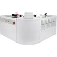 MonsterShop Gemini C1200 C1200 CM60 Ladenmöbel Brilliant-Weiß