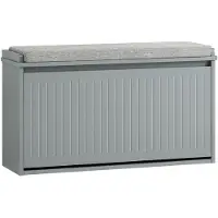SoBuy Schuhbank mit Tür 80x45x26 cm