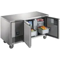 Polar Zweitürige Kühltheke U-Serie 267L