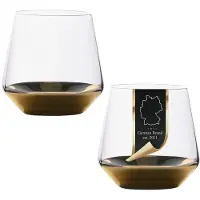 Intirilife Trinkglas Set 350 ml