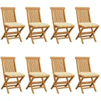 vidaXL 7-tlg. Garten-Sofagarnitur mit Kissen Beige Poly Rattan