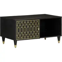 vidaXL Couchtisch 80x50x40 cm Massivholz Mango