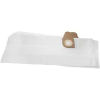 VHBW 5x Staubbeutel kompatibel mit Nilfisk / Alto / Wap Aero 840, 700, 800A, 600A, 640, 840 A Staubsauger - 38cm x 31cm Weiß