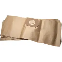 VHBW 5x Staubbeutel kompatibel mit Thomas Junior 1416, 1516, 1216 Staubsauger - 38,7cm x 24,5cm braun